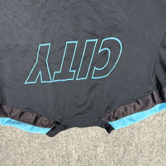 Nike Manchester City Training Jersey Mens M Blue  MCFC Crest - Picture 11 of 12